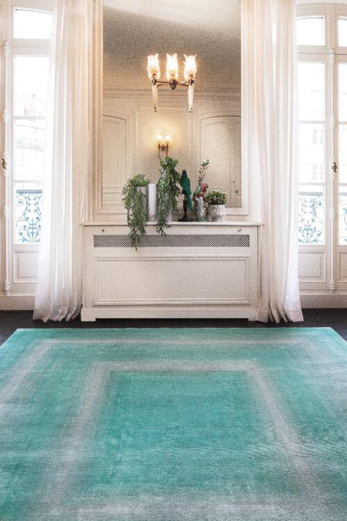 Tapis de luxe design et haut de gamme sur mesure • rainbow groove